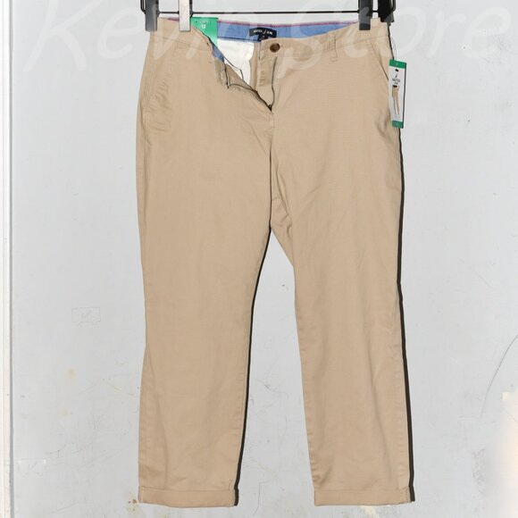 Nautica Jeans Ladies' Chino‎ Ankle Pant - Picture 3 of 4